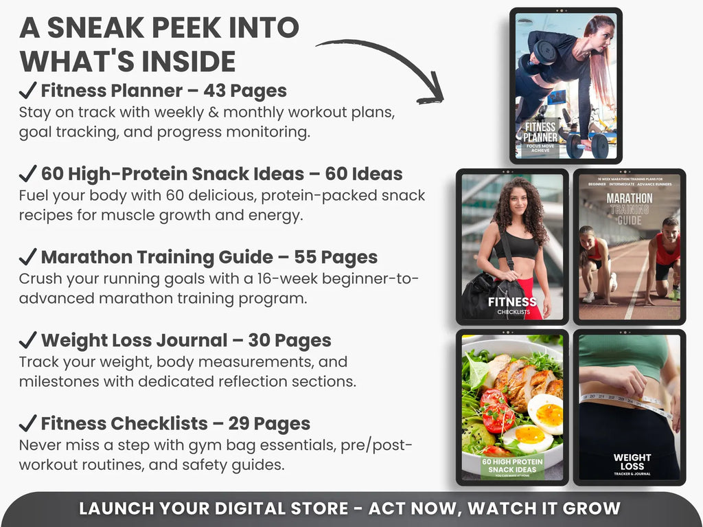 Weekly Fitness & Wellness Planner | Fyerce