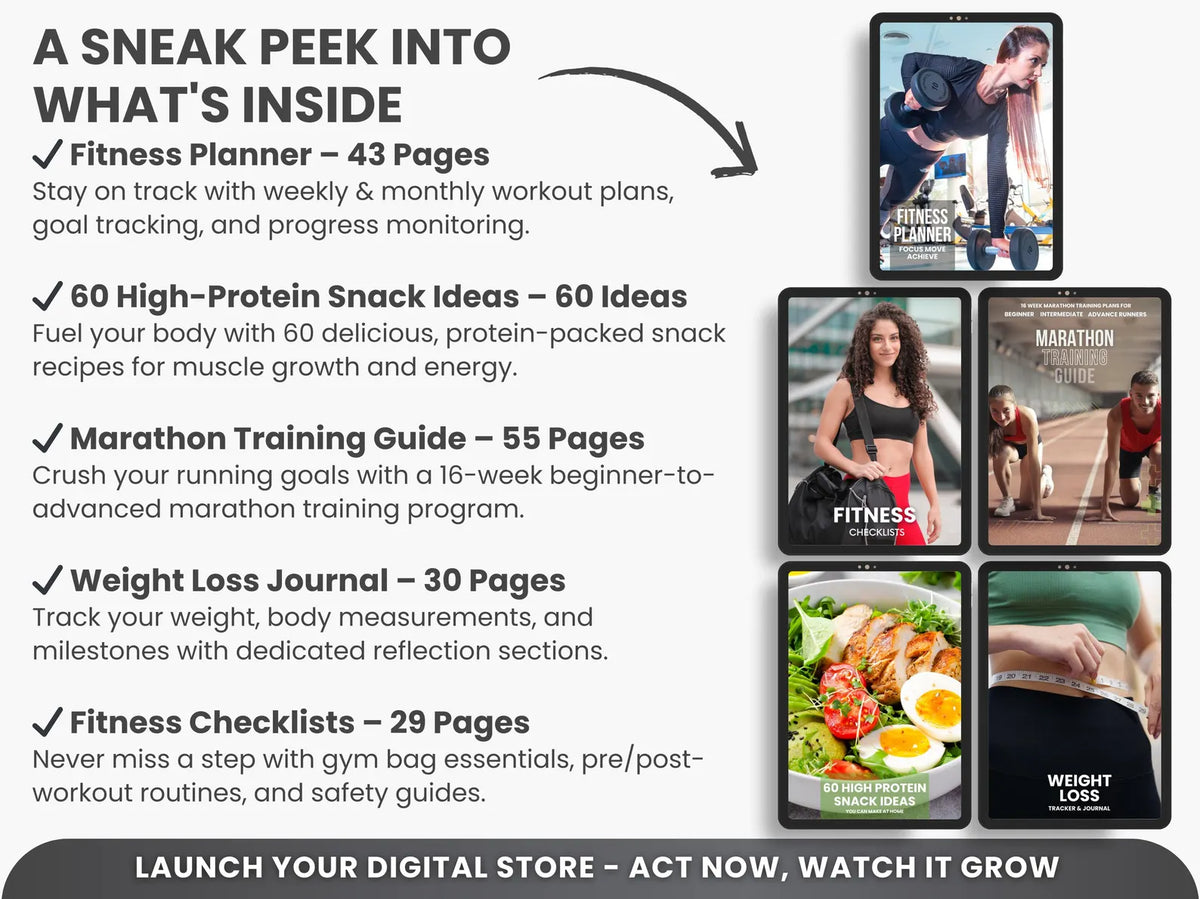 Weekly Fitness & Wellness Planner | Fyerce