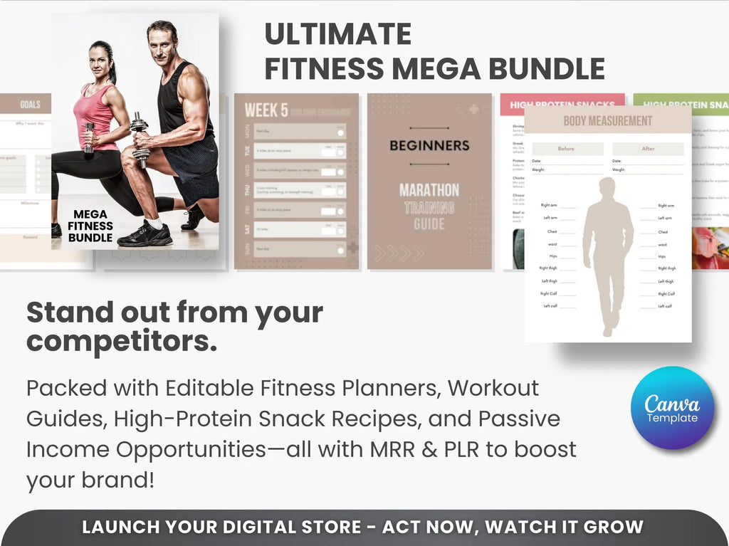 Weekly Fitness & Wellness Planner | Fyerce