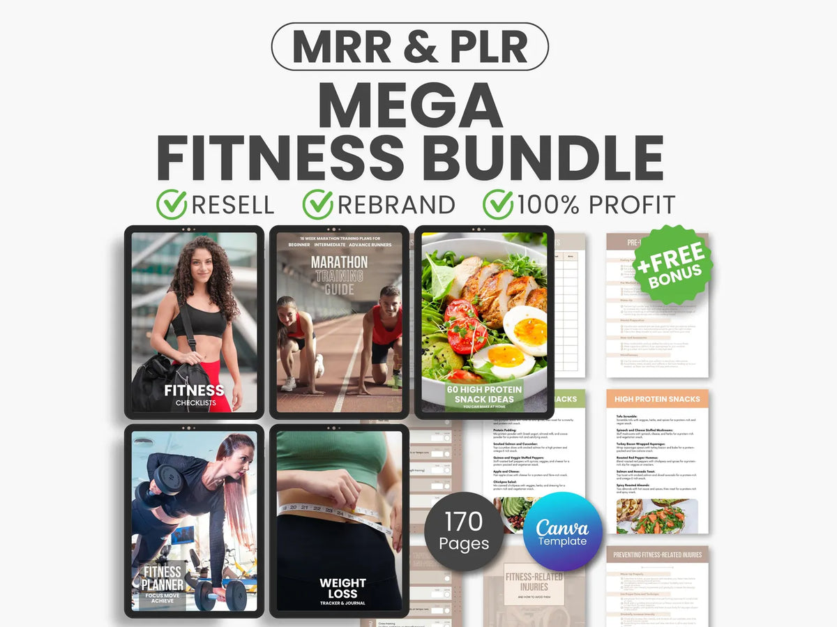 Weekly Fitness & Wellness Planner | Fyerce